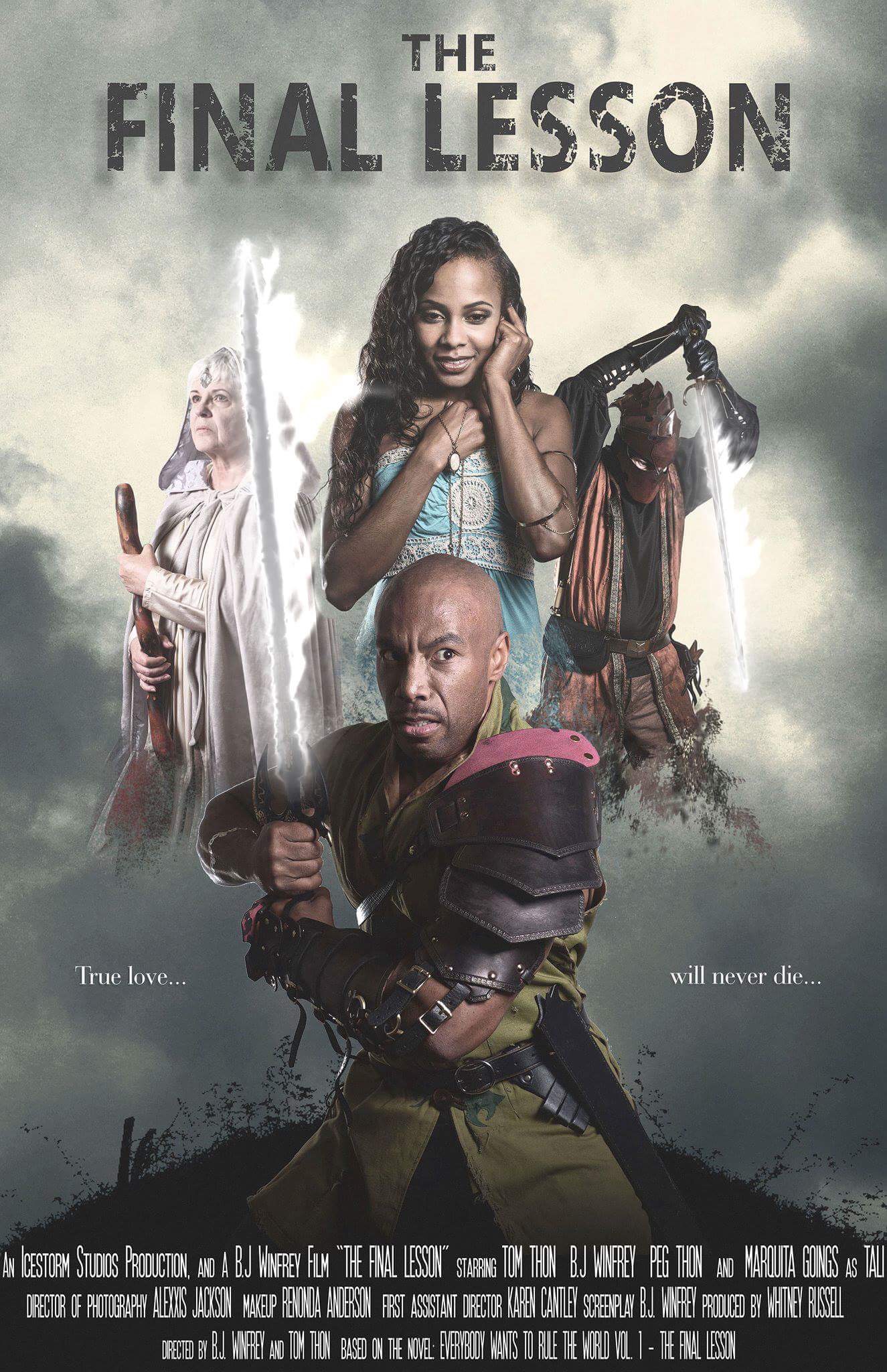 Poster for The Final Lesson, a B.J. Winfrey film